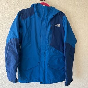 The North Face Men's Two-Tone Blue Ski Jacket